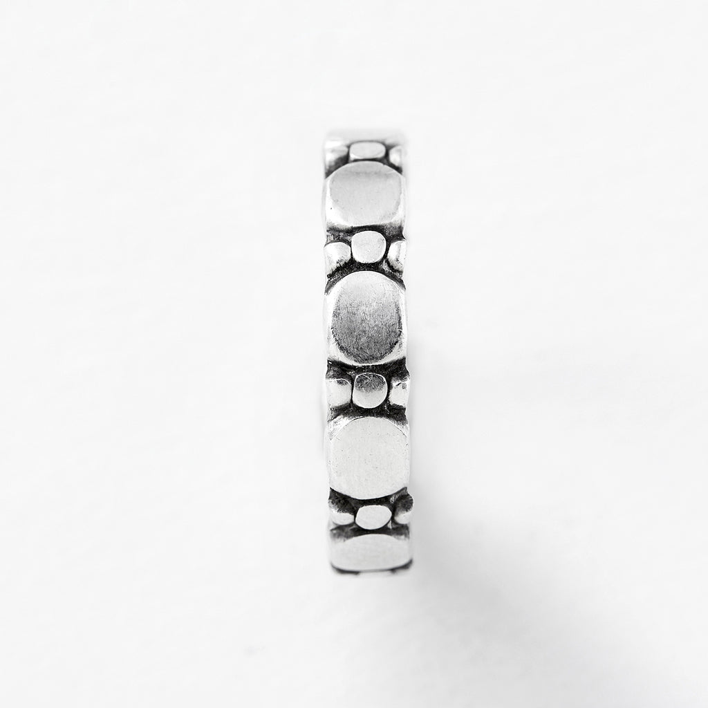 amplified stacking ring silver