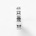 amplified stacking ring silver