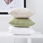 textured linen pillow cover