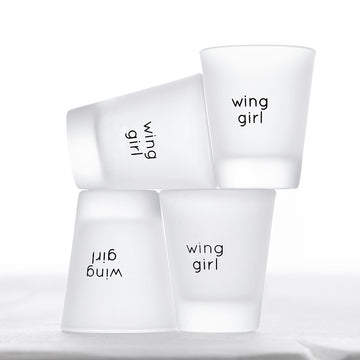 wing girl shot glass