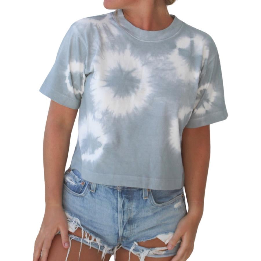 relaxed crop tee